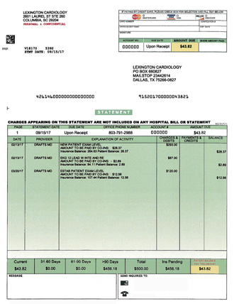 bill medical doctor office doctors hospital care patients visitors lexington center paying billing lexmed