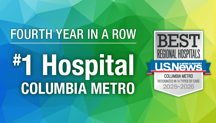 U.S. News & World Report Recognizes Lexington Medical Center as Best Hospital for Fourth Year in a Row