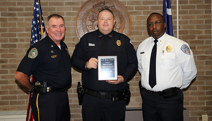 Lexington Medical Center Police Officer Earns J.P. Strom Award