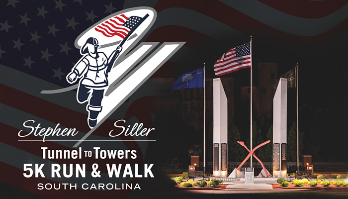 Stephen Siller Tunnel to Towers South Carolina 5K Run & Walk Set for September 19