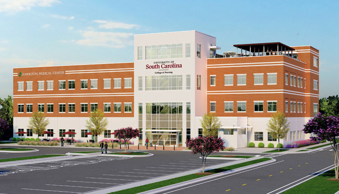 University of South Carolina and Lexington Medical Center Break Ground on New Building to Train Nurses