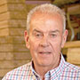 Photo of traumatic injury patient Jimmy Oswald in a warehouse.